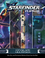 Starfinder Flip-Mat - Cityscape Multi-Pack